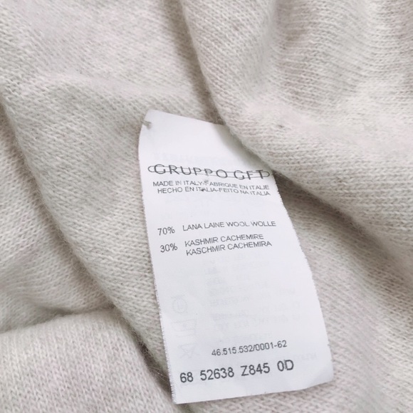 SOLD VALENTINO Boutique Fur Trimmed Sweater - Picture 3 of 3